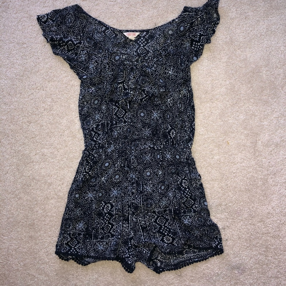 Cute blue romper